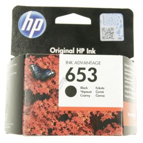 Hewlett Packard Cartridge - 653 3ym75ae Ink Cartridge Black 6ml