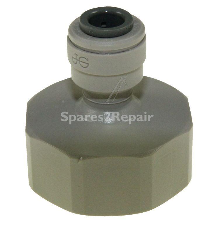 John Guest Hose Coupling For Drinking Water Systems - Ci320816s Tap Adaptor 1-4 X 3-4