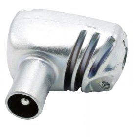 Televes Coaxial Connector - Coaxial Plug Pro Easyf , Angled And Shielded Class A+
