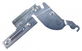 Door Hinge For Dishwasher - C00333870 482000009097 Hinge Right Galvanized [Whirlpool Indesit]