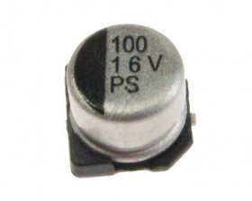 Vestel Smd Electrolytic - 100uf-16v 30010594 Cap Elch 100µf 16v M 86ma 6 3x5 4 Rohs
