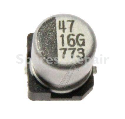 Vestel Smd Electrolytic - 47uf-16v 30024769 Cap Elch 47µf 16v M 52ma 5x5 4 Rohs