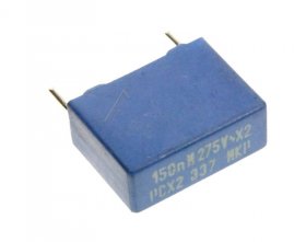Vestel Pulse Capacitors - 150nf-275v 30000084 Cap Mkp Safe 150nf 275v M Ac P=15 Rohs