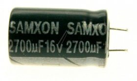 Vestel Electrolytic - 2700uf-16v 30062016 Elco Capacitor 105°c 2400ma 13x20mm