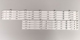 Grundig Led backlight bar - Zab606-set C00942610 Led Bar Service Set 50- (wmk606-wml606)