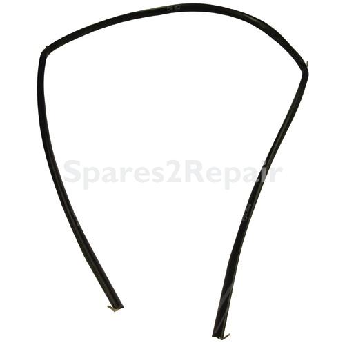 Oven Door Gasket - C00027844 482000026112 Seal (3 Sides) Oven Door - Black [Whirlpool Indesit]