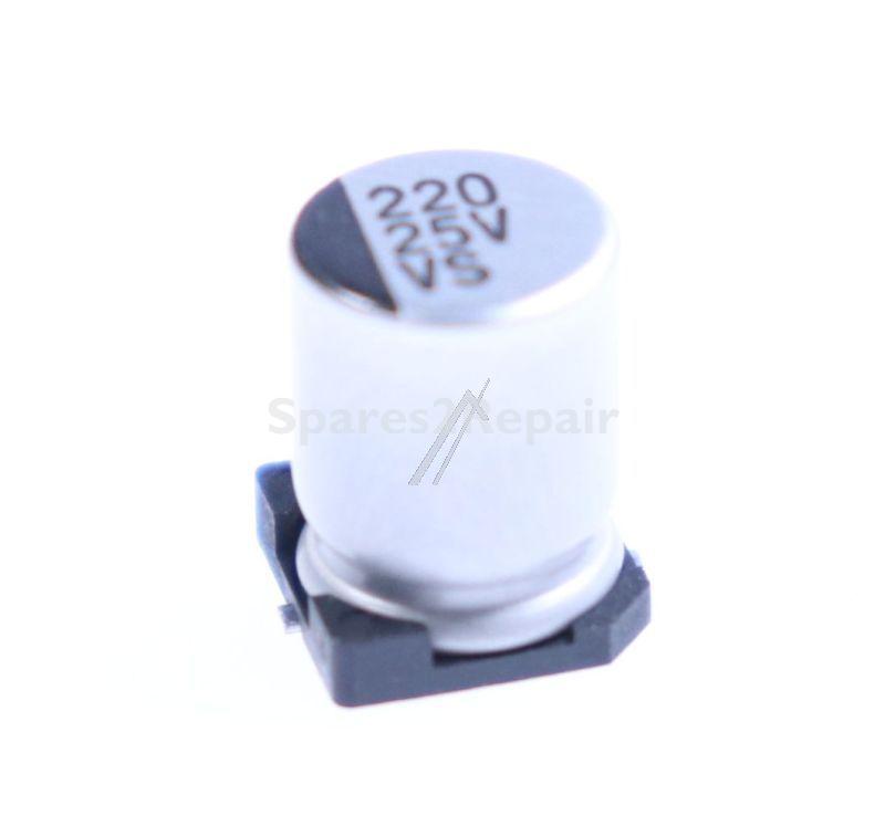 Vestel Electrolytic - 220uf-25v 30029260 Cap Elch 220µf 25v M 230ma 8x10 Rohs