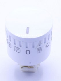 Control Knob - 9072218 Oven Knob 34a White Overr 12300 [Amica]