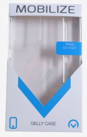 Mobilize Leather Bag Gsm - 27805 Mobilize Gelly Case Nokia G11-g21 Clear