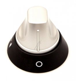 Control Knobs - C00229951 488000229951 Control Knob Assembly (hob & Grill) Silver [Whirlpool Indesit]