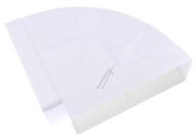 Nedco Extractor Hose - 6510 White Flat Pipe Piece 204x60mm Mod125