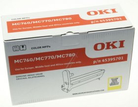 Oki Drum Assembly - 45395701 Oki Drum Yellow Mc760-mc770 30k Mc780