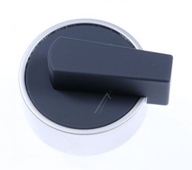 Bertazzoni Button - 4010566 Knob Black+nickel