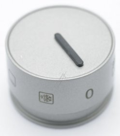 Control Knobs - 9075222 Knob Code2v2-09 14539 00 Silver [Amica]
