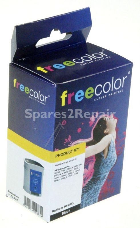 Freecolor Cartridge - Hp96a-ink-frc K20256f7 Ink Cartridge Black For Hp C9396a-88 Bk