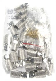 Wisi F-plug - Dv 54 F-stecker, 25 Piece, For Mk 15