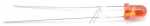 Multicomp Led Red - Led 3mm Red, 1,9v 2,4v 35° 300mcd - 703-0091