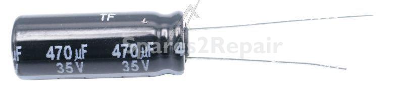 Panasonic 35v Radial Electrolytic 105 De - 470uf-35v Elko Radial Pan Capacitor 105° 8x20mm