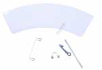 Compatible Washing Machine And Tumble Dryer Door Handles - Washing Machine Door Handle Alternative For Aeg 4055128930 4055125449