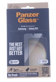 Panzerglass Display Protective Film - 7350 Panzerglass Screen Protector Samsung Galaxy S24 | Ultra-wide Fit W Easyaligner