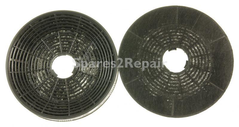 Silverline Carbon Filter - Yt971 1000 118 Charcoal Filter Set