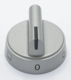 Control Knobs - 9070458 Knob Code1_e-09 4939 00 Silver [Amica]
