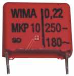 Wima Pulse Capacitors - 0,22uf-250v Mkp10 Impulse Capacitor Rm=15 -rohs-