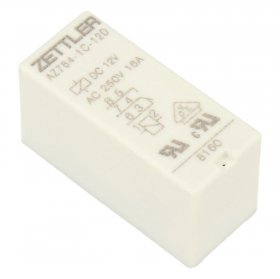 Zettler Pcb Relay To 12v - 12vdc 16a-250vac Relay, Print