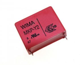 Wima X2 Emi Suppression Capacitor M - 0,01uf-300v Mkp-y2 EntstÖrkondensator Rm=15 -rohs- 10nf