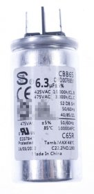 Elica Capacitor - Spp0000049 Capacitor 6 3f S2 Ø30 W-s 6 3x0 8 Met Eu