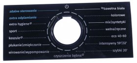 Hisense Gorenje Program Washer Disc - 905292 Frontblendenabdeckung E Ps-22 Pl-ns-wf Sig