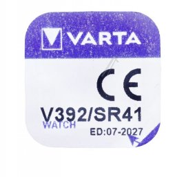 Varta 7,9mm Button Cell - Sr41w Button Cell 1,55v-38mah - 7,9x3,6mm Varta Gp192