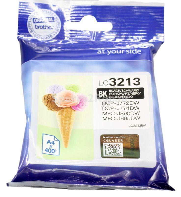 Brother Cartridge - Lc3213bk Cartridge Black