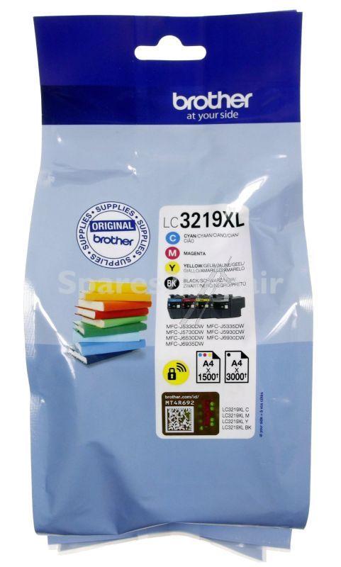 Brother Cartridge - Lc-3219xlvaldr Inkcartidge Multi Bk-c-m-y