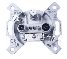 Wisi Aerial Outlet Sockets - Db 53 D Sat Antennendose Stichdose