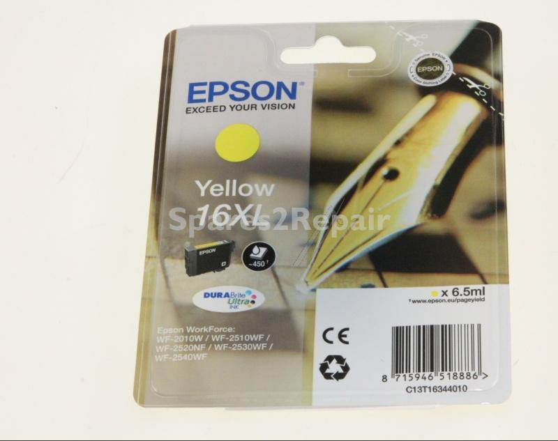 Epson Cartridge - 16xl C13t16344010 Ink Cartridge Yellow 6 5ml