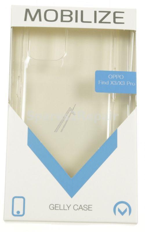 Mobilize Leather Bag Gsm - 27031 Mobilize Gelly Case Oppo Find X3 Pro Clear