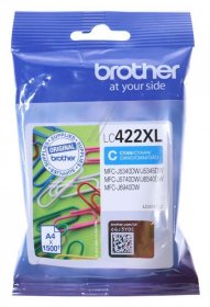 Brother Cartridge - Lc422xlc Ink Cartridge Cyan 1 5k