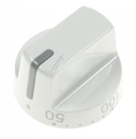 Control Knobs - 9054454 Knob Unit Scandium15 Es 7072 00 White [Amica]