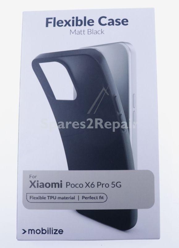 Mobilize Leather Bag Gsm - 29604 Mobilize Rubber Gelly Case Xiaomi Poco X6 Pro 5g Matt Black