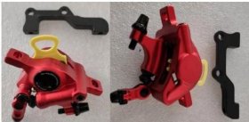 Platum Fixings And Brackets - Spare137 Rear Semi-hydraulic Brake Caliper With Included Brake Pads