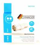 Schwaiger F-plug/f-jack Adaptor - Adapter: F-quick St - F-kupp -gerade Silber - UEST9350531