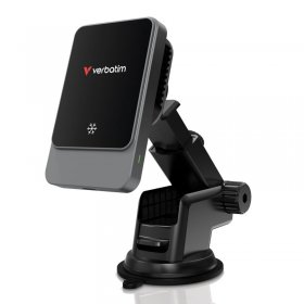 Verbatim Capstan Mounting - 31862 Charge N Drive Magnetische Kabellose Auto Kfz Halterung & Charger
