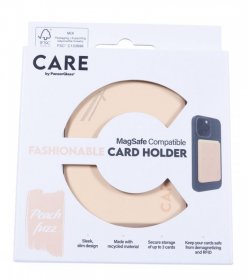 Panzerglass Leather Bag Gsm - 1446 Care Fashionable Card Holder Peachy Iphone