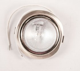 Tecnowind Halogen Lamp - Spk0931 Halogen Lamp Cir A073601 Halogen 20w Flat Par Inclined Nickel Brushed