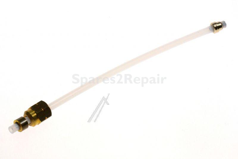 Connecting Hose For Coffee Machines - 5513219861 Tube Ptfe L150+nut+bush+insert (dls) [Delonghi]