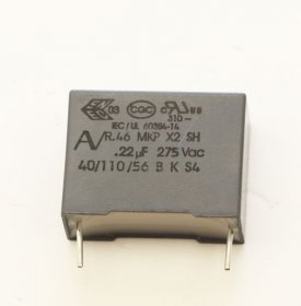 Kemet X2 Emi Suppression Capacitor M - 0 22uf-275v R46ki322000m2m Mkp-x2 Interference Suppression Capacitor Rm=15 220nf -rohs-