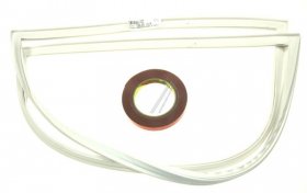 Liebherr Freezer Door Seal - 711112800 Magnetic Door Seal 4-sided White With Mounting Material