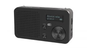 Telestar Radio Workshop - Top 100 5700100 Top 100 Black Portable Radio