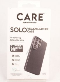 Panzerglass Leather Bag Gsm - Cr11421 Care By Panzerglass Solo Case Black W Qi Samsung New Galaxy S 2026 Ultra